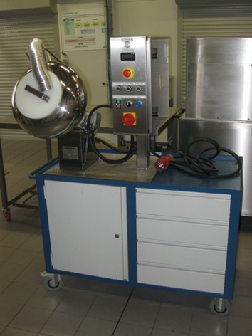 AMP ROSE Laboratory coating pan